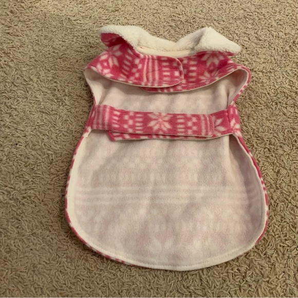 Patterned winter dog sweater coat - Picture 2 of 4